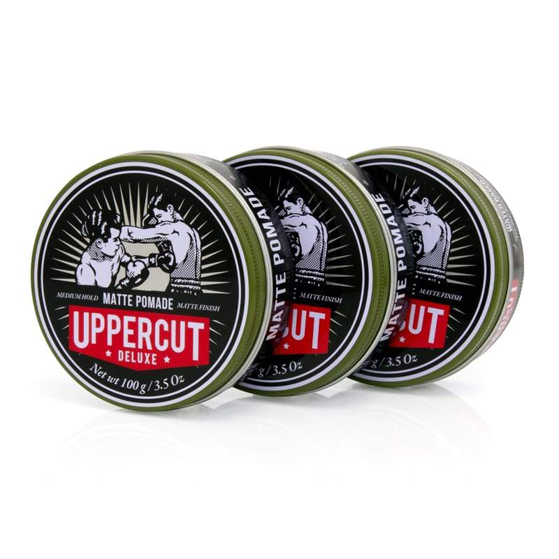 Uppercut Deluxe Matte Pomade  3 PACK SAVE $15