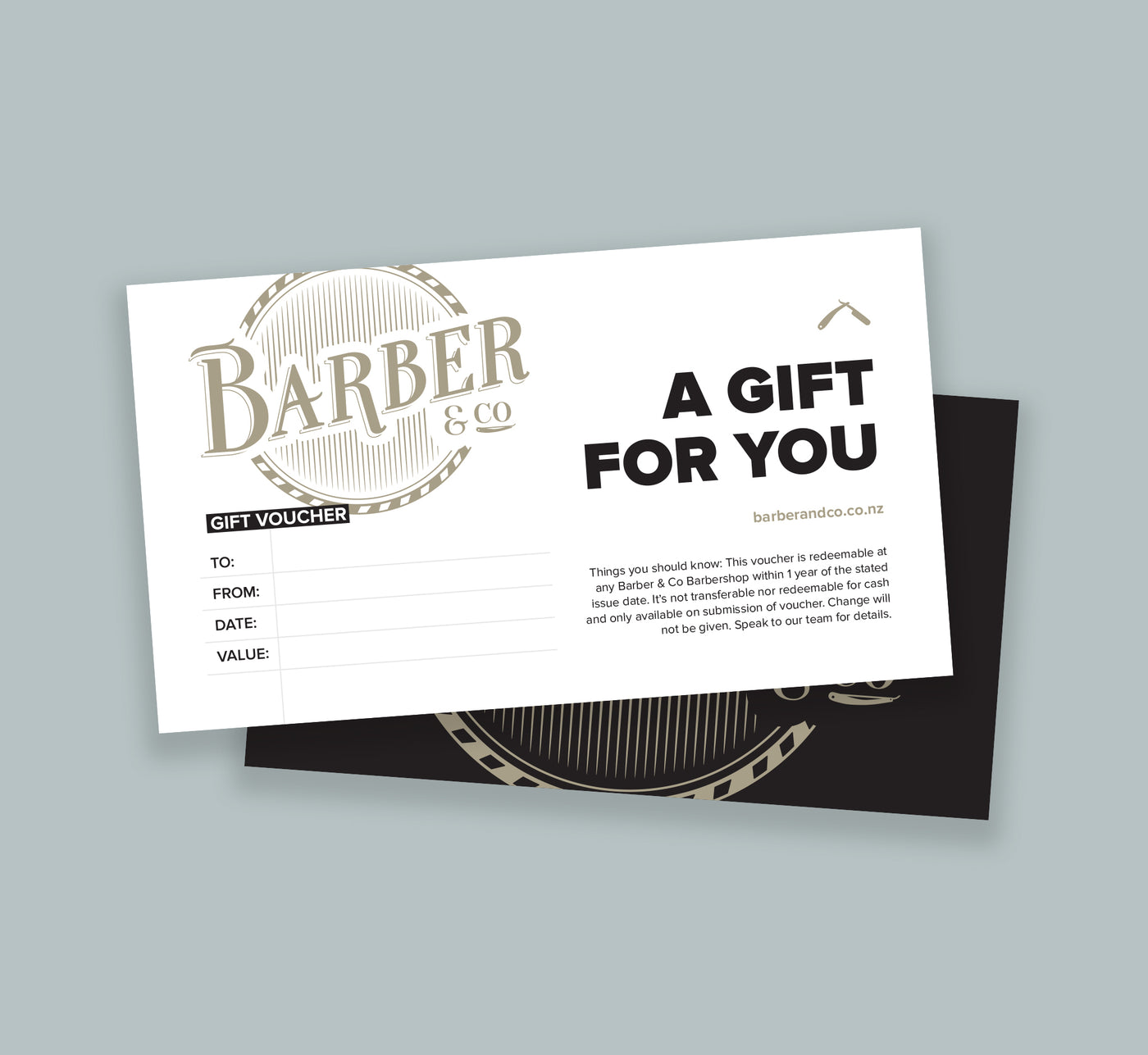 Barber & Co Store Gift Card