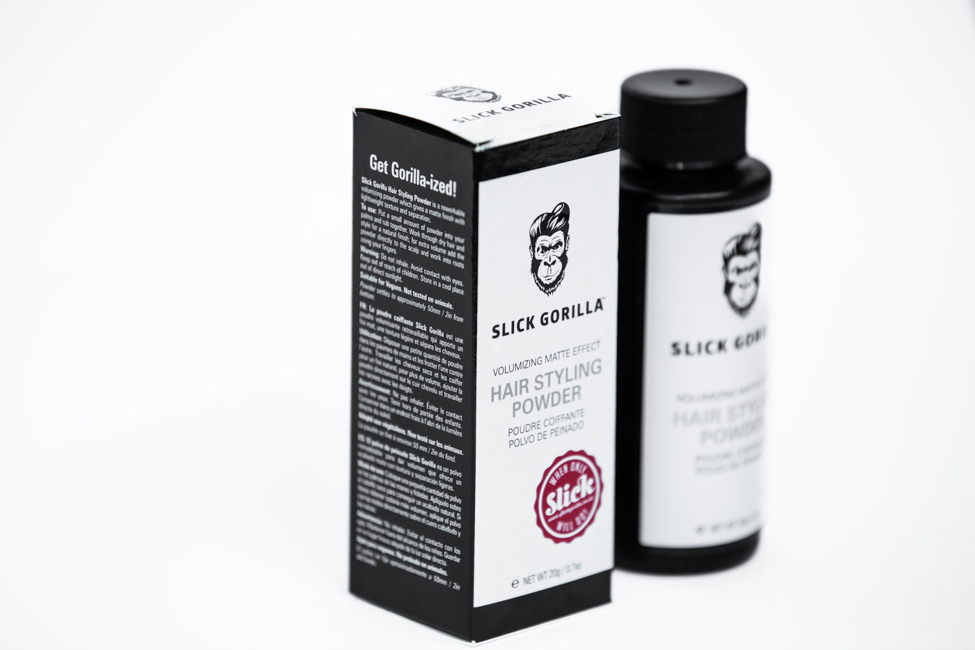 Slick Gorilla Hair Styling Powder